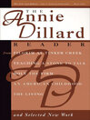 Cover image for The Annie Dillard Reader